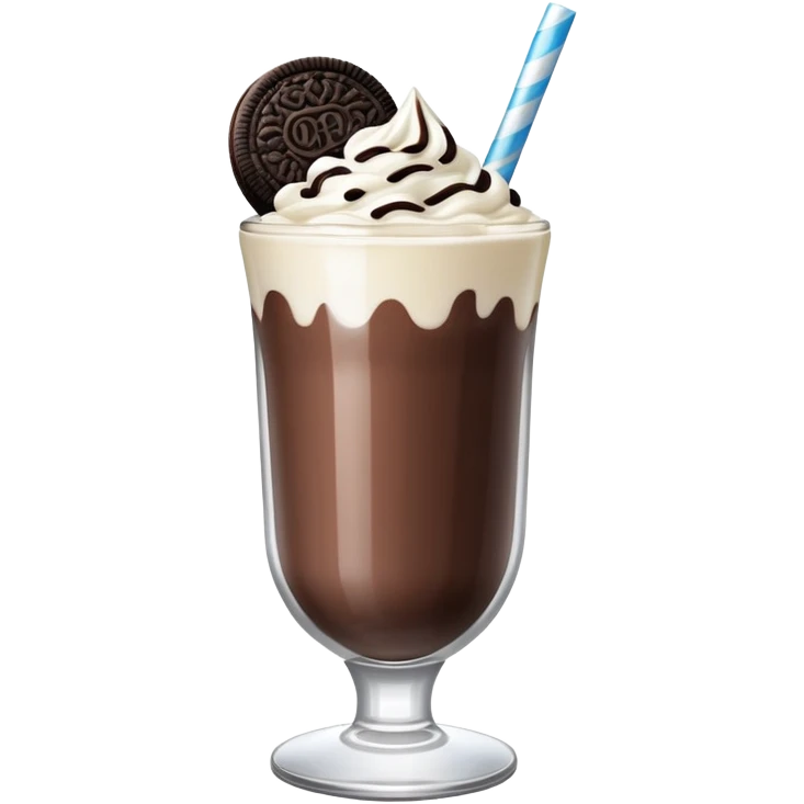 Oreo milkshake  emoji
