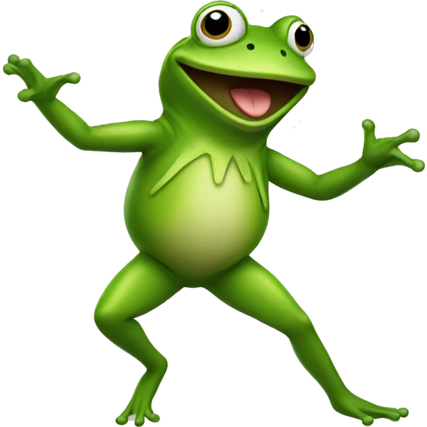 frog dancing  emoji