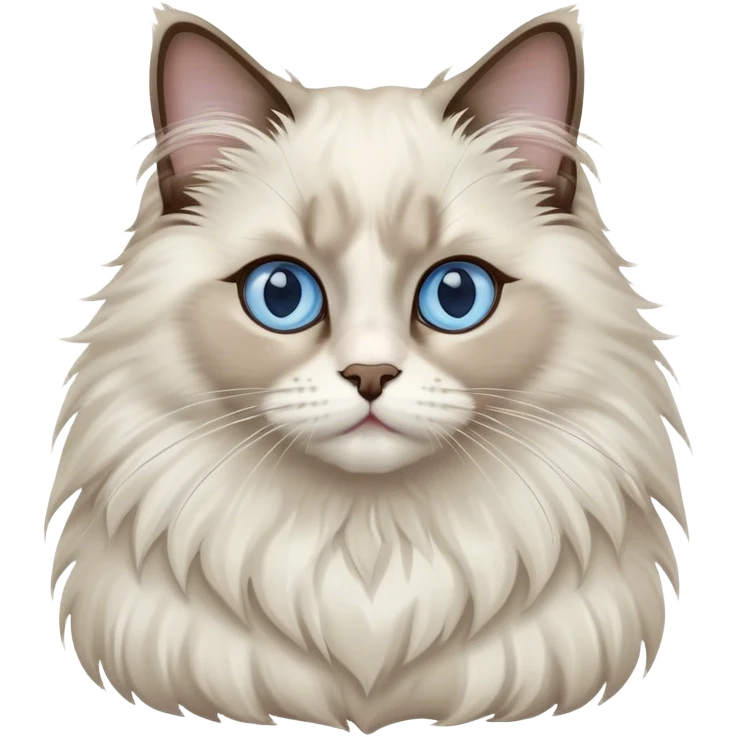 Ragdoll cat emoji