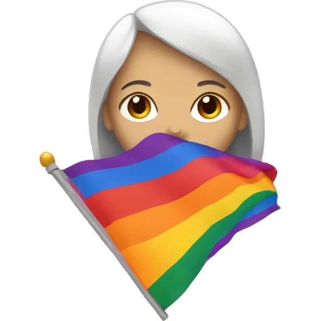 Lesbian flag emoji