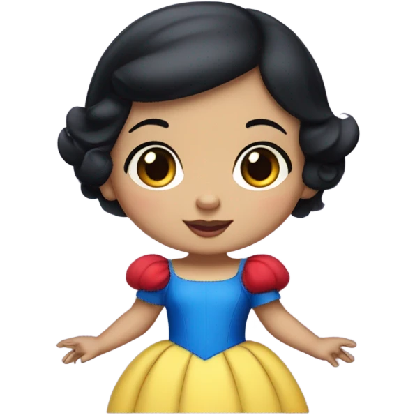 Baby Princess Snow White emoji
