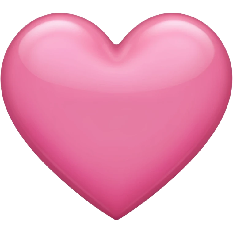 Pink heart emoji