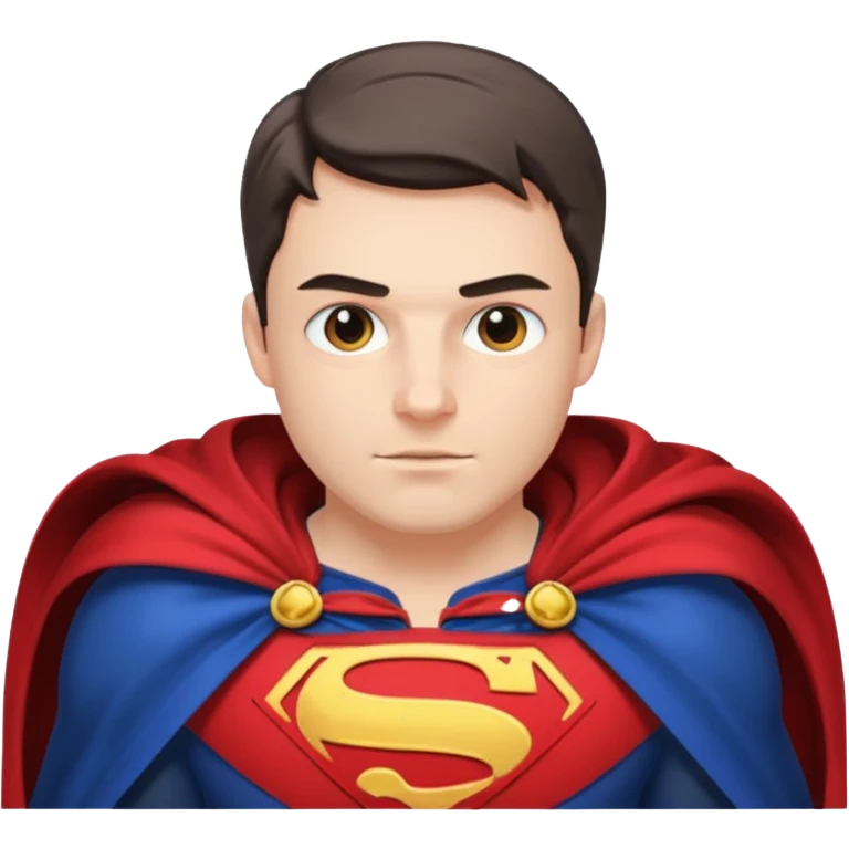 Man wearing cape  emoji