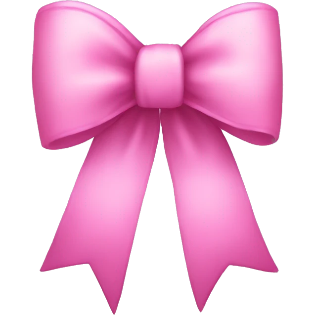 pink aesthetic bow emoji