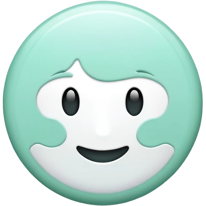 Breath mint emoji