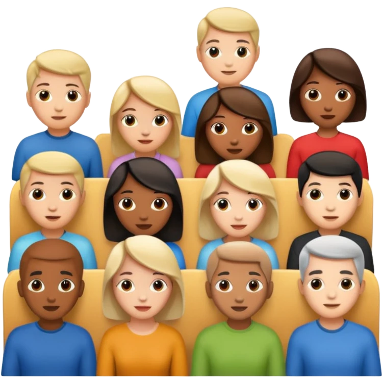 small audience emoji