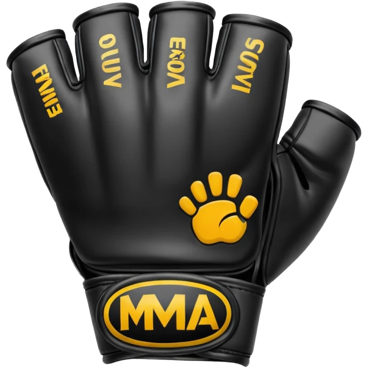 MMA glove emoji