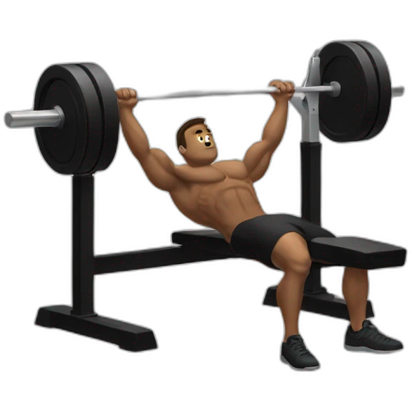 Bench press emoji