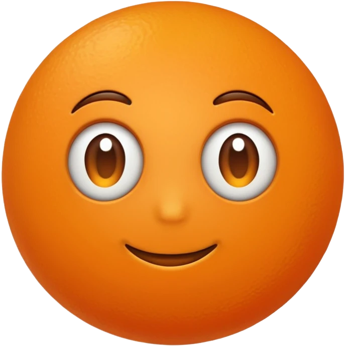 orange emoji