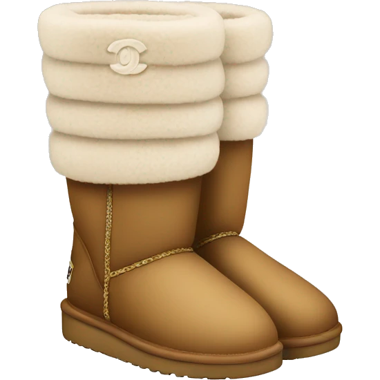 Chanel Ugg emoji