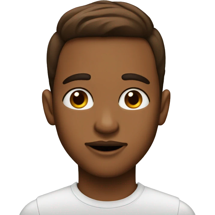 Labios marrón emoji