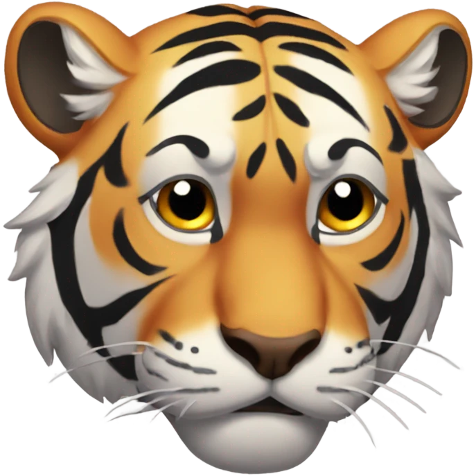 Exhausted Tiger emoji