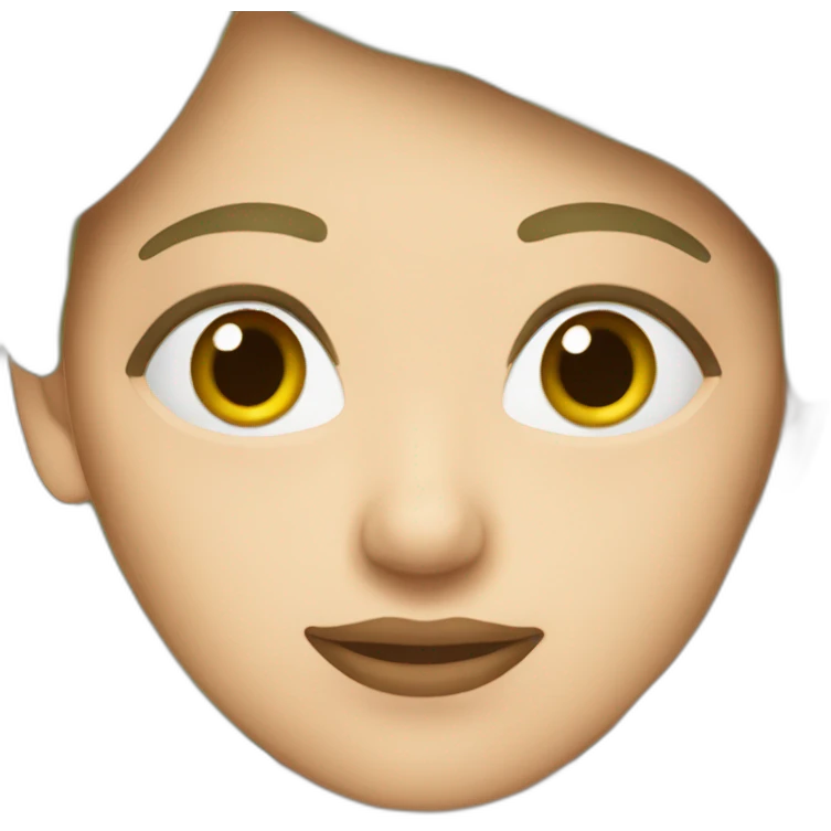 Femme 60 ans châtain mince yeux vert emoji