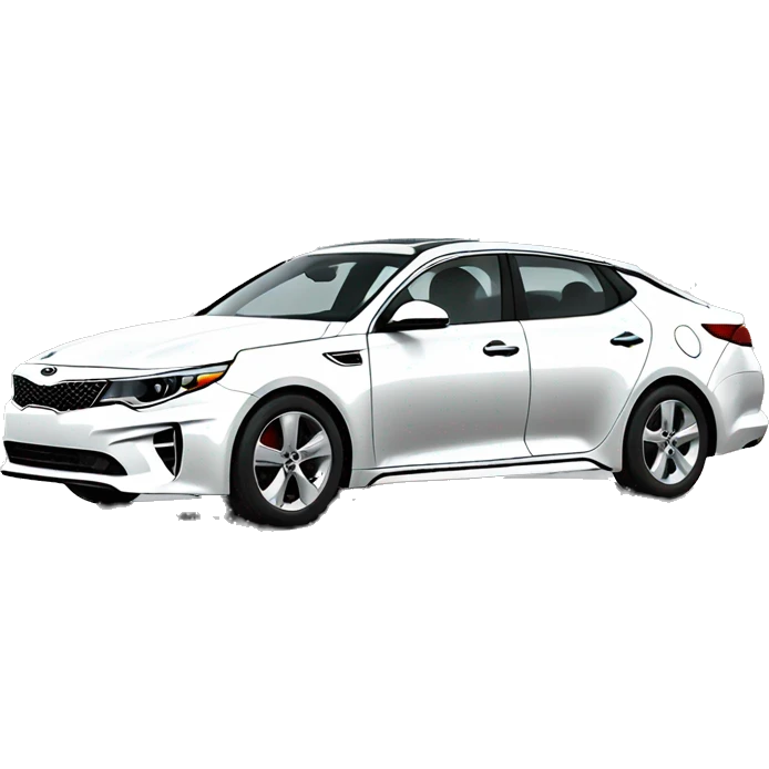 white kia optima emoji