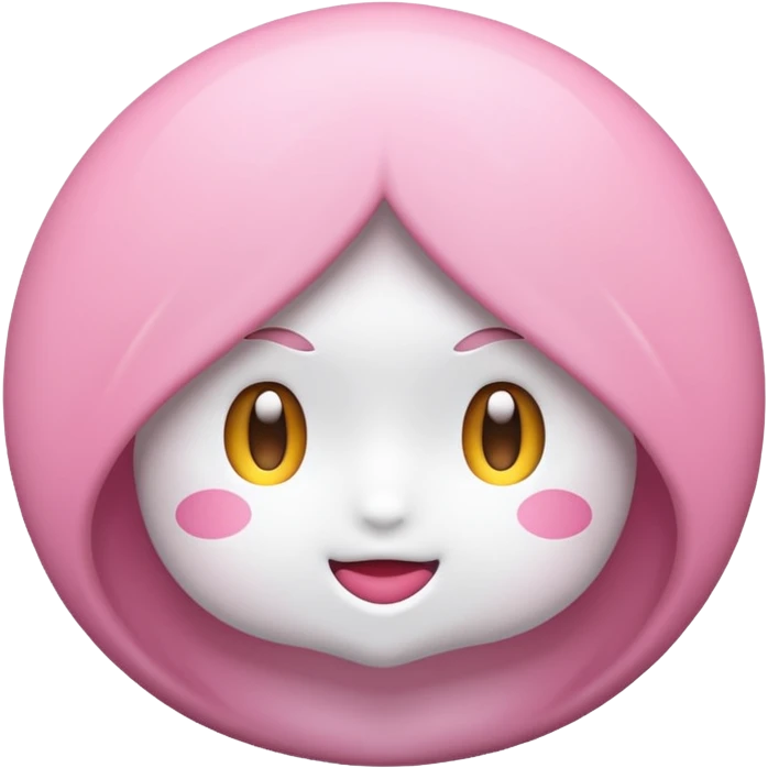 桃とクローバー emoji
