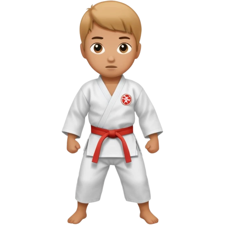 A karate boy emoji