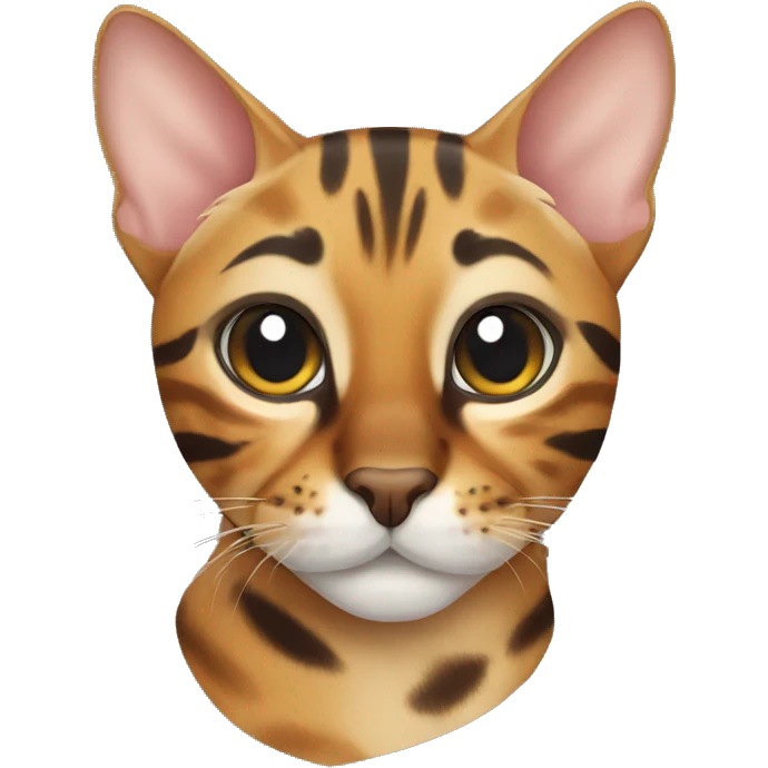 Bengal cat emoji
