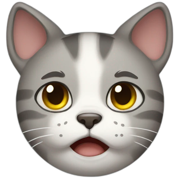 Crying cat  emoji
