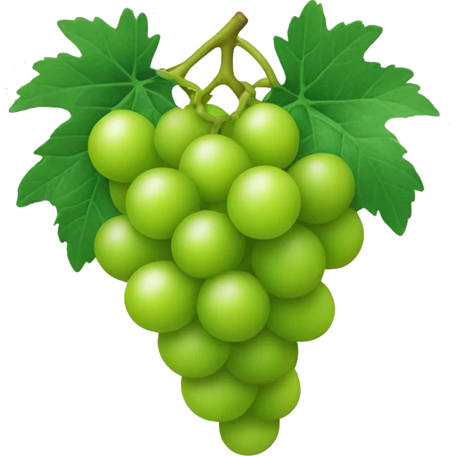 Green grape emoji