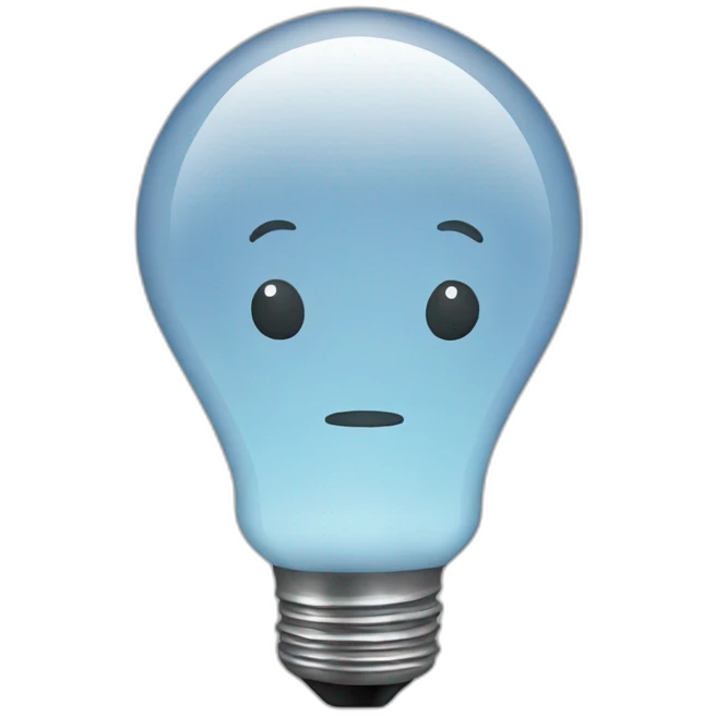 light bulb emoji