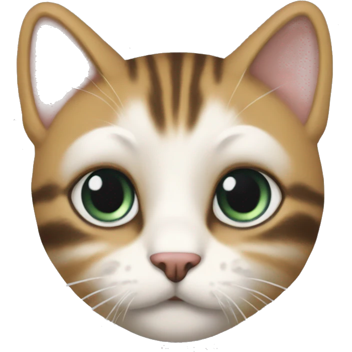 Лысый кот emoji
