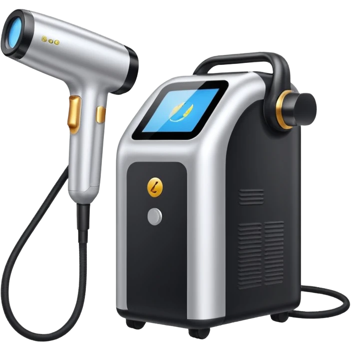 máquina de depilación láser emoji