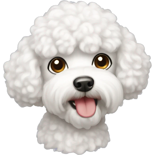 bichon poodle emoji