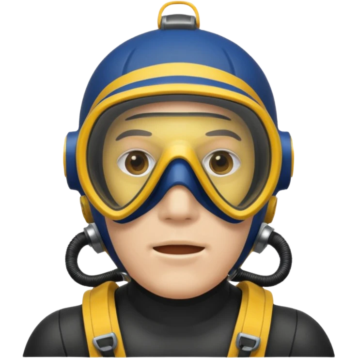 Underwater man emoji