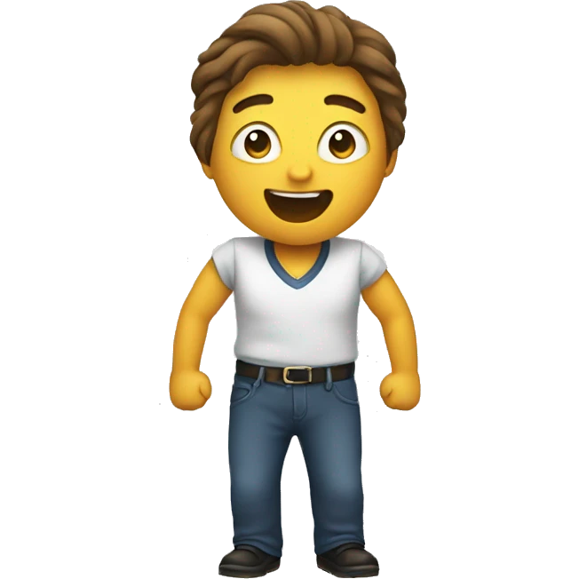 person vibrating emoji