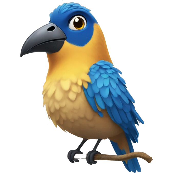 The bird from Rio movie emoji