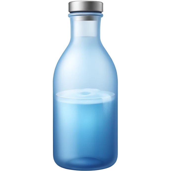 blue bottle mist emoji