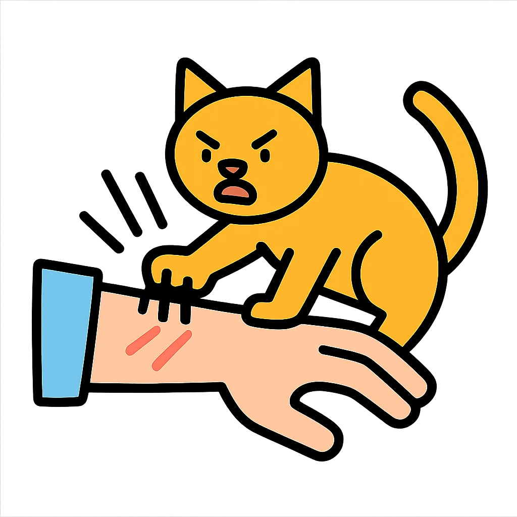 cat attack emoji