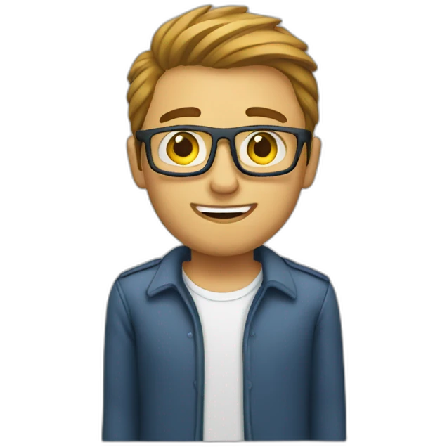 Marketing guy emoji