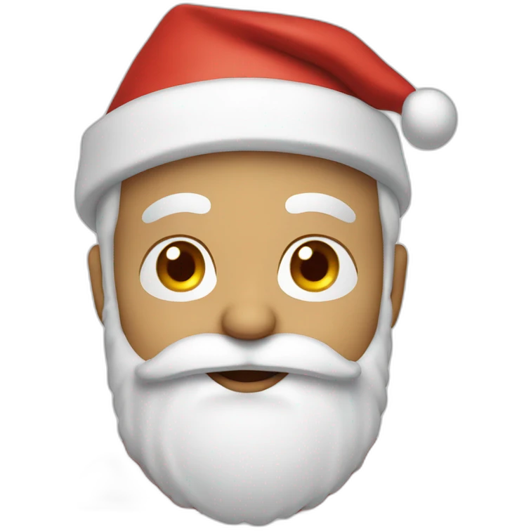 Santa claus Covid emoji