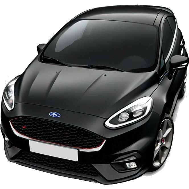 ford fiesta ST line black emoji