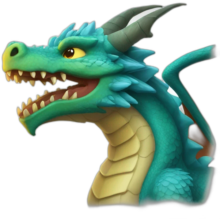 Un Dragon-sorcier emoji