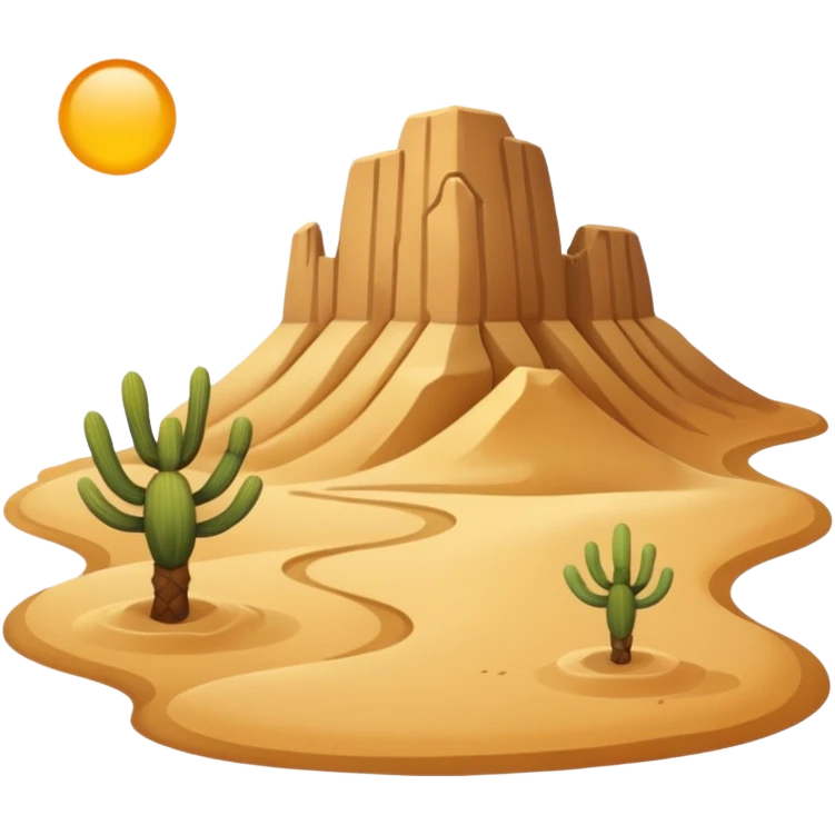 desert emoji