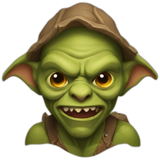 the nut goblin emoji