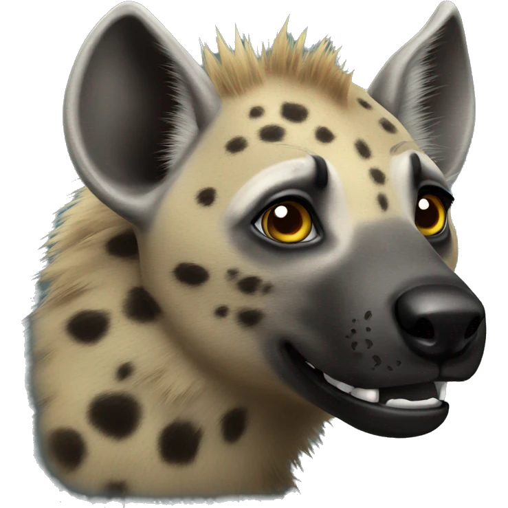 hyena emoji