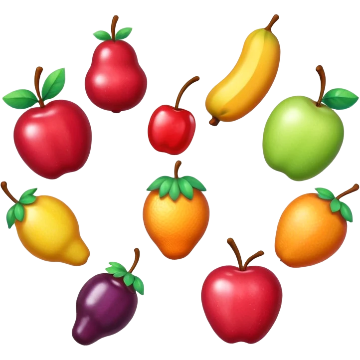 Candy-Coated Fruits emoji