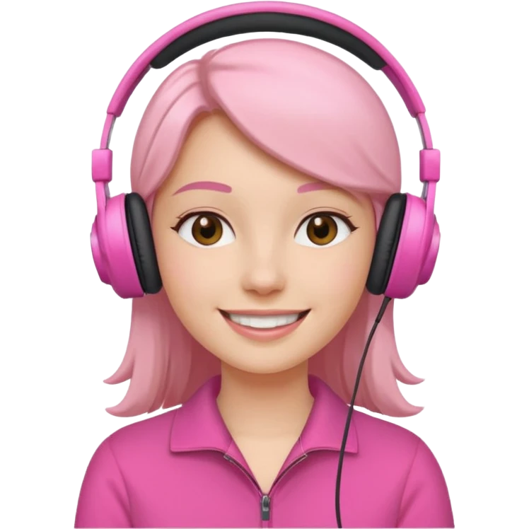 pink video call emoji