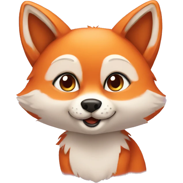 Sweetie fox emoji
