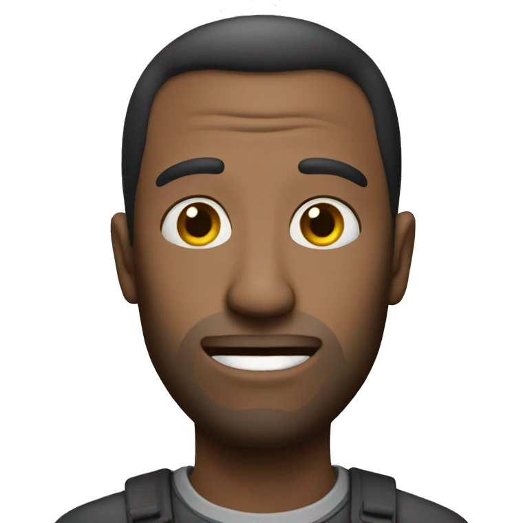 Weird man emoji