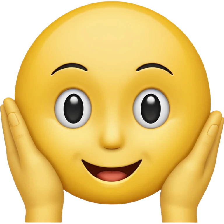 smiley face putting hand on forehead emoji