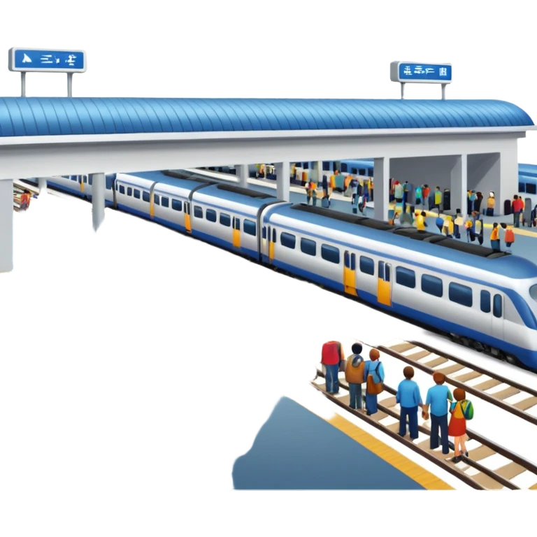 railway station in PNG format emoji