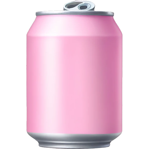 baby pink soda can emoji