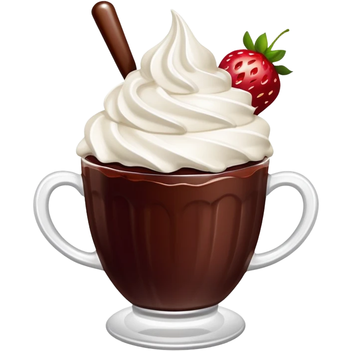 dubai chocolate strawberry cup emoji