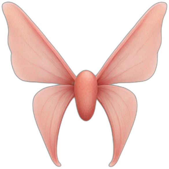 Labia majora drawing emoji