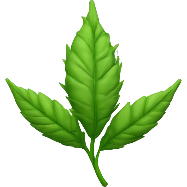 Weed bud emoji