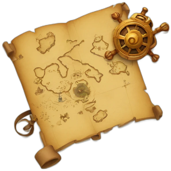 treasure planet map emoji